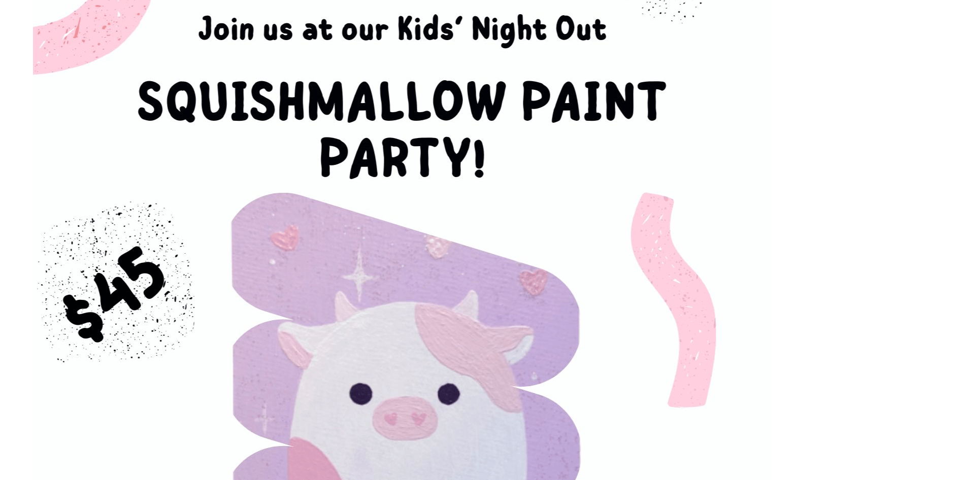 Squishmallow Paint Party!